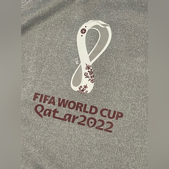 Germany FIFA World Cup Qatar 2022 Men’s Shirt Size XL NEW Grey - Picture 4 of 7